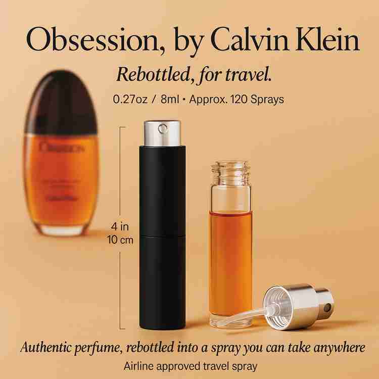 Obsession Perfume by Calvin Klein Perfume 8 ml Travel Spray
