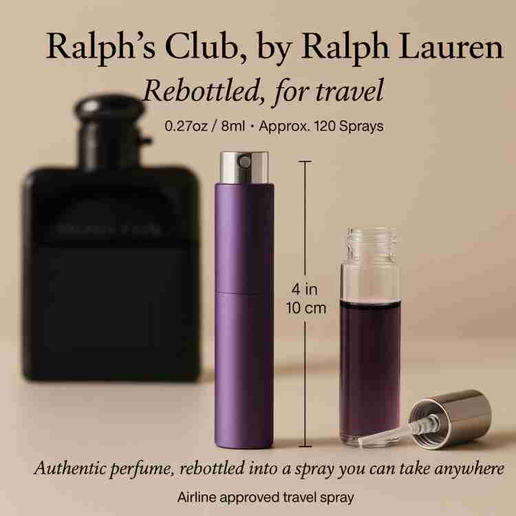Ralph's Club Cologne by Ralph Lauren Cologne 0.27 Oz Travel Spray