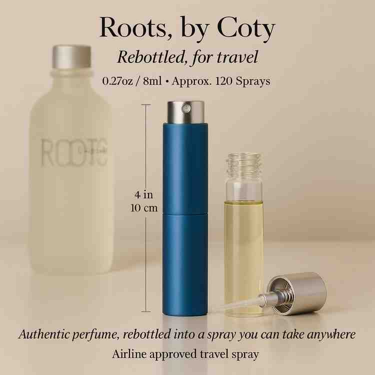 Roots Cologne by Coty Cologne 0.27 Oz Travel Spray