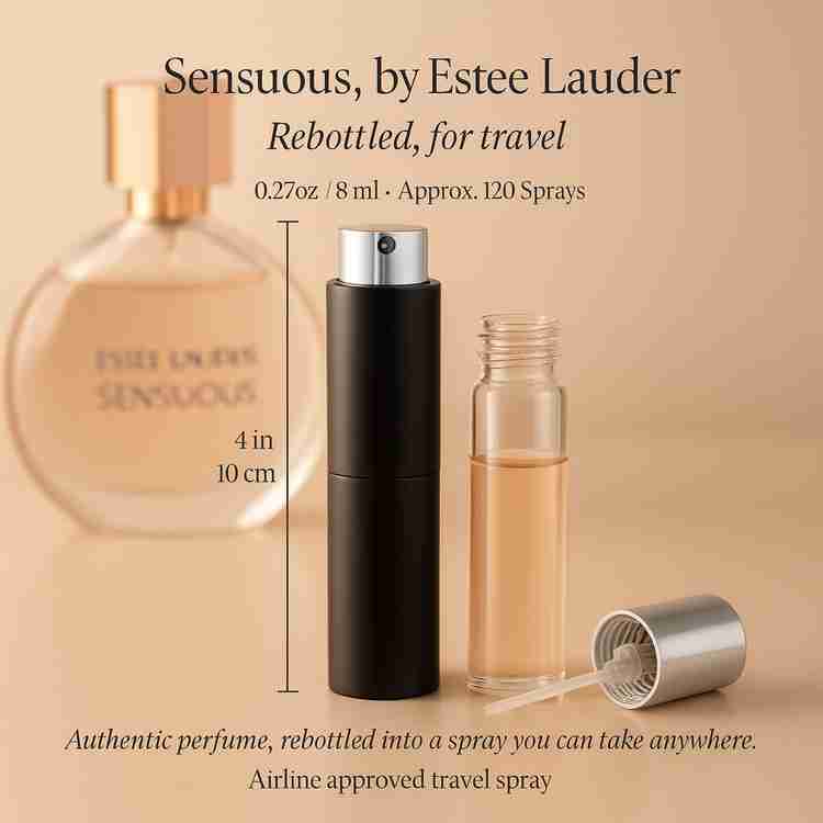 Sensuous Perfume by Estee Lauder Perfume 0.27 Oz Travel Spray