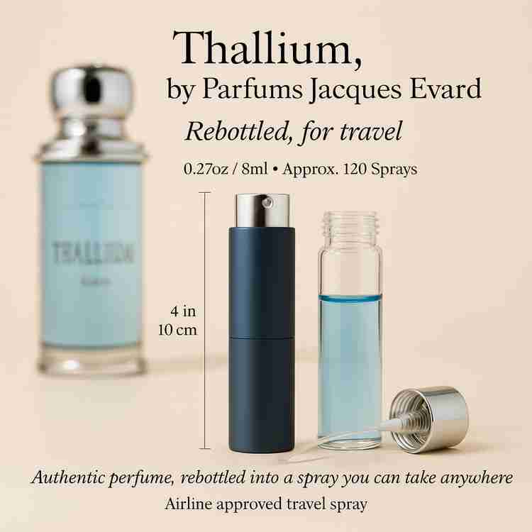Thallium Cologne by Parfums Jacques Evard Cologne 0.27 Oz Travel Spray