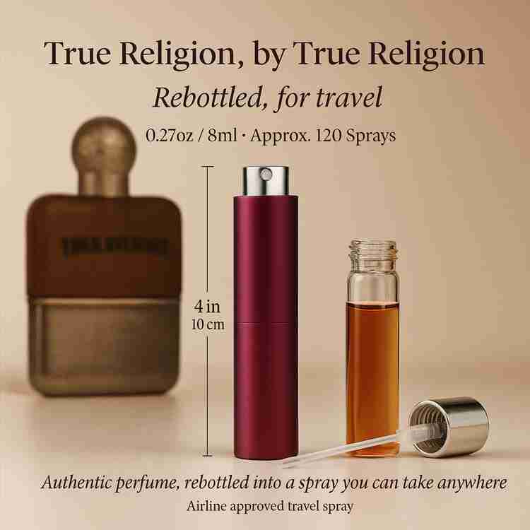 True Religion Cologne by True Religion Cologne 0.27 Oz Travel Spray