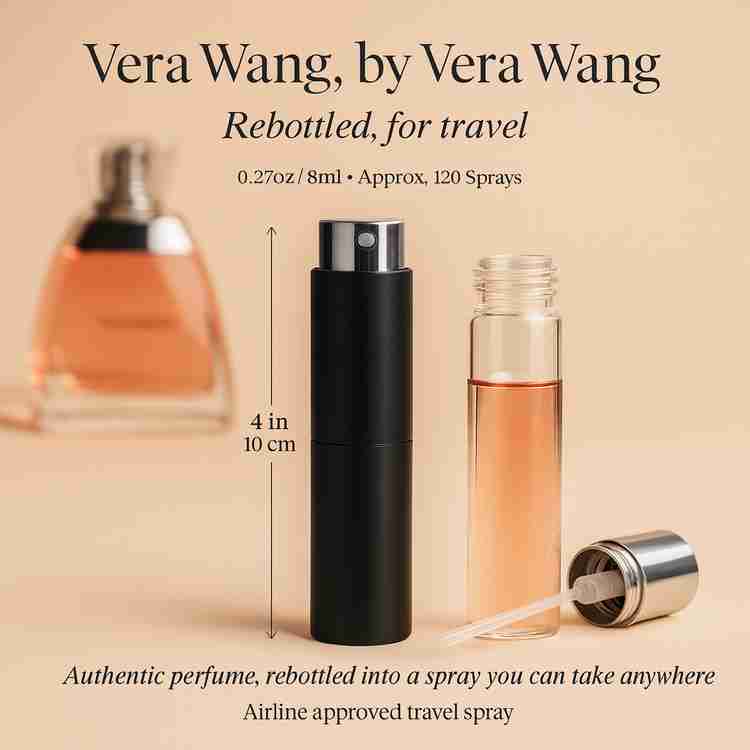 Vera Wang Perfume by Vera Wang Perfume 0.27 Oz Travel Spray