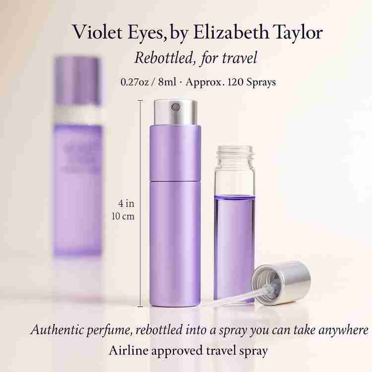Violet Eyes Perfume by Elizabeth Taylor Perfume 0.27 Oz Travel Spray
