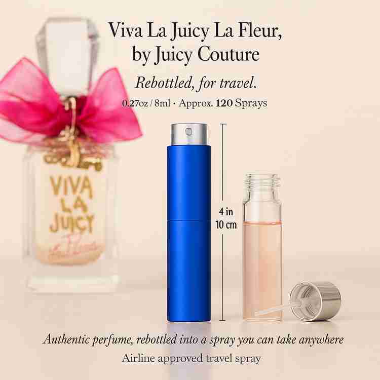 Viva La Juicy La Fleur Perfume by Juicy Couture Perfume 0.27 Oz Travel Spray