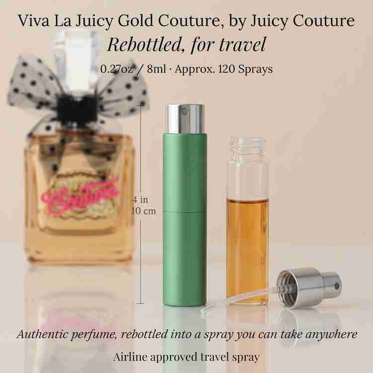 Viva La Juicy Gold Couture Perfume by Juicy Couture Perfume 0.27 Oz Travel Spray