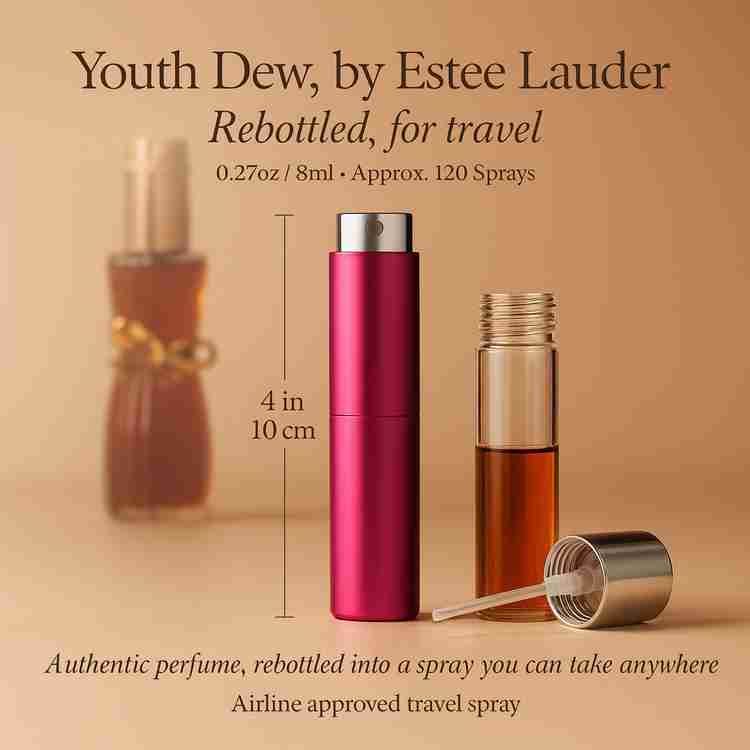 Youth Dew Perfume by Estee Lauder Perfume 0.27 Oz Travel Spray
