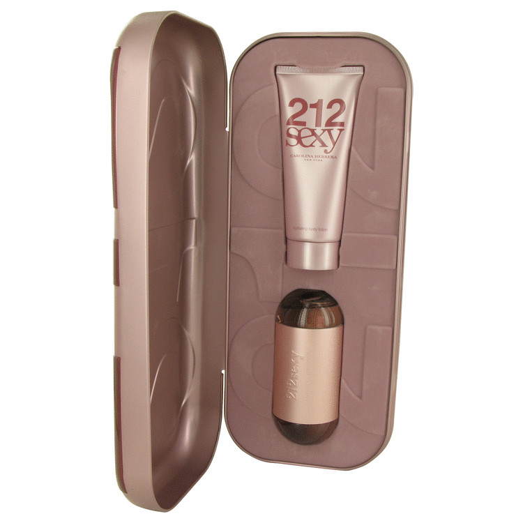 212 Sexy for Women, Gift Set (2 oz EDP Spray + 3.4 oz Body Lotion)