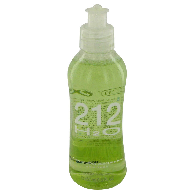 212 H20 Shower Gel by Carolina Herrera 8.5 oz Body Wash for Men