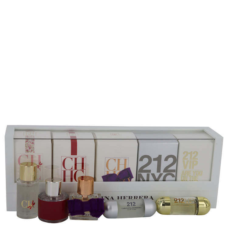 212 Gift Set -- Gift Set - Mini Set includes 212, 212 VIP, CH, CH Eau de Parfum Sublime, and CH L'eau in beautiful gift box. for Women