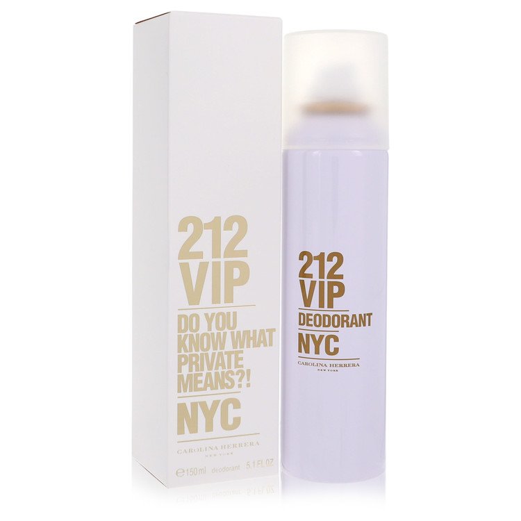 212 Vip by Carolina Herrera - Deodorant Spray 5 oz 150 ml for Women