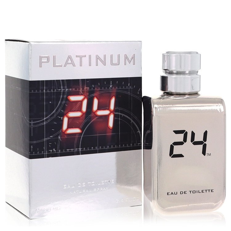 24 Platinum The Fragrance by ScentStory - Eau De Toilette Spray 3.4 oz 100 ml for Men
