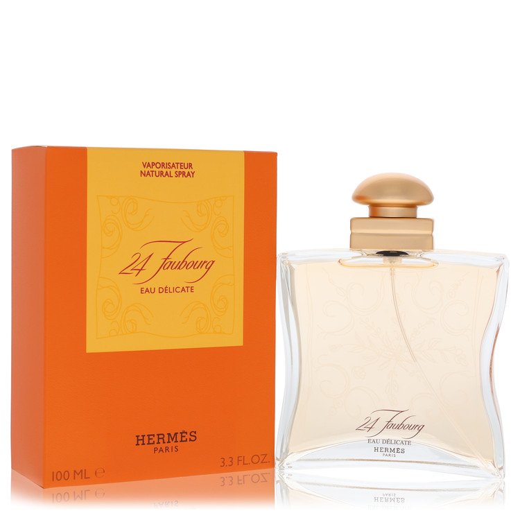 24 Faubourg Eau Delicate Perfume by Hermes Perfume 3.3 Oz Eau De Toilette Spray