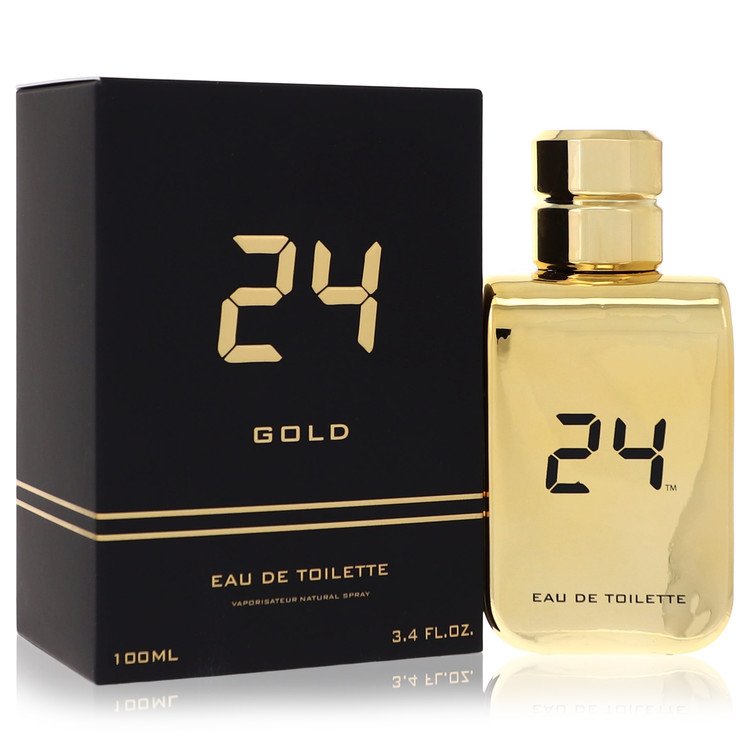 24 Gold The Fragrance by ScentStory - Eau De Toilette Spray 3.4 oz 100 ml for Men