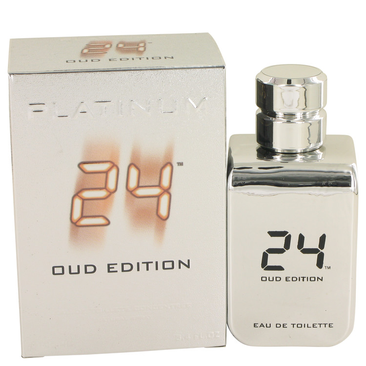 24 Platinum Oud Edition by ScentStory - Eau De Toilette Concentree Spray (Unisex) 3.4 oz 100 ml