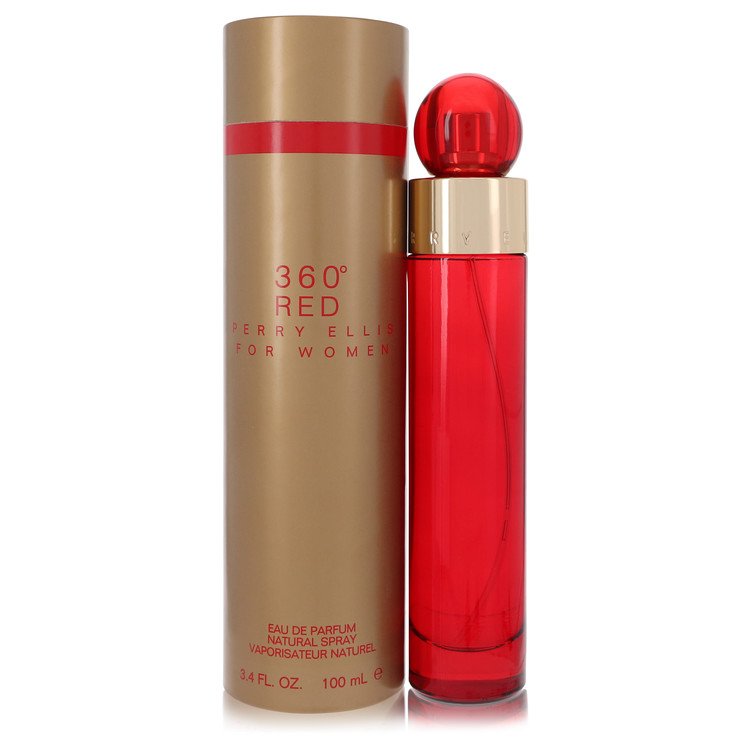 Perry Ellis 360 Red by Perry Ellis - Eau De Parfum Spray 3.4 oz 100 ml for Women