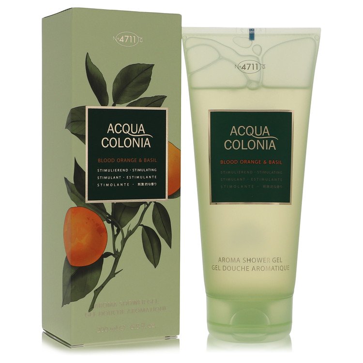 4711 Acqua Colonia Blood Orange & Basil Perfume 6.8 oz Shower Gel Guatemala