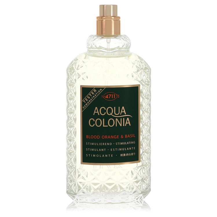 4711 Acqua Colonia Blood Orange & Basil Perfume 5.7 oz Eau De Cologne Spray (Unisex Tester) Guatemala