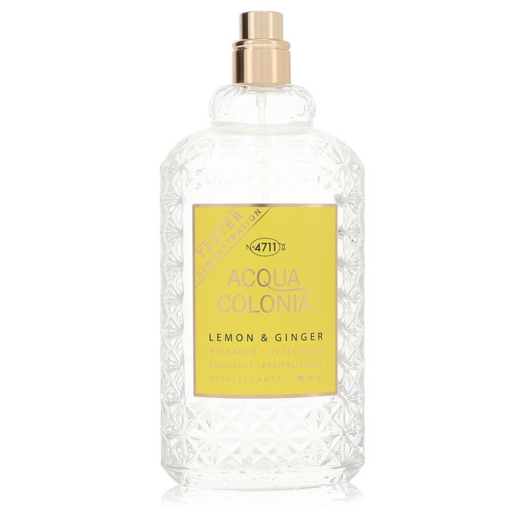 4711 Acqua Colonia Lemon & Ginger Perfume by 4711 5.7 oz Eau De Cologne Spray (Unisex Tester)