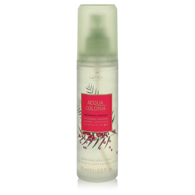 4711 Acqua Colonia Pink Pepper & Grapefruit Perfume by 4711 2.5 oz Body Spray