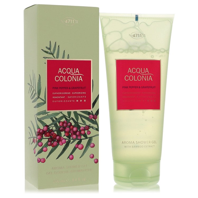 4711 Acqua Colonia Pink Pepper & Grapefruit Perfume 6.8 oz Shower Gel Guatemala