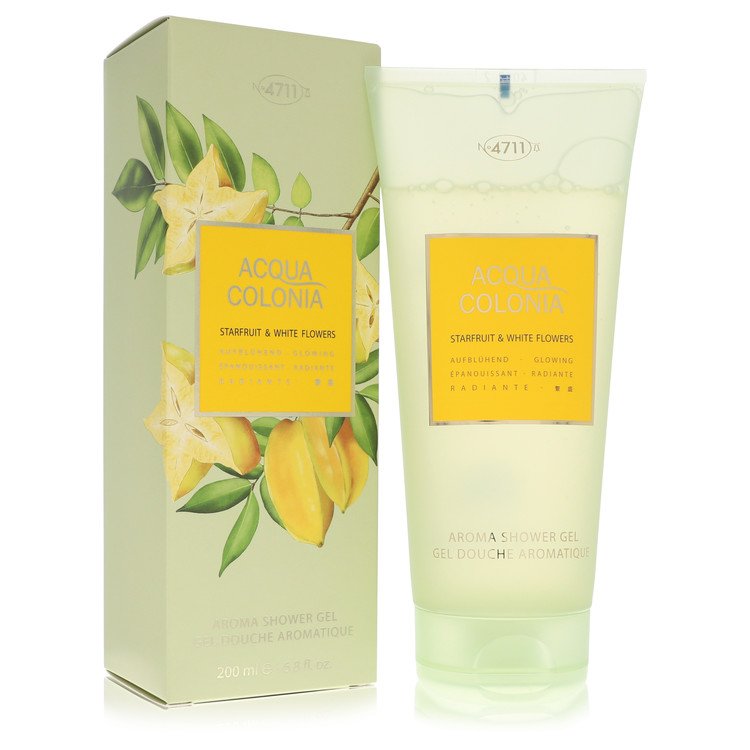 4711 Acqua Colonia Starfruit & White Flowers Perfume by 4711 6.8 oz Shower Gel (Unisex)