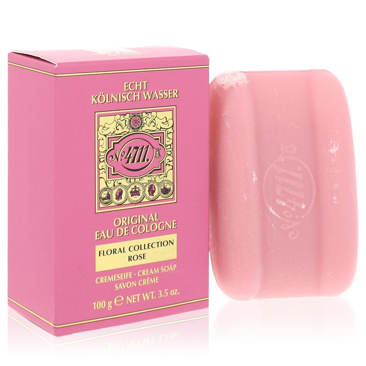 4711 Floral Collection Rose Cologne by 4711 3.5 oz Soap