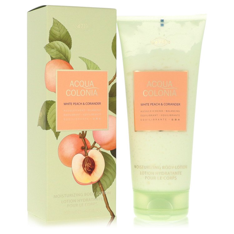 4711 Acqua Colonia White Peach & Coriander Perfume 6.8 oz Body Lotion Guatemala