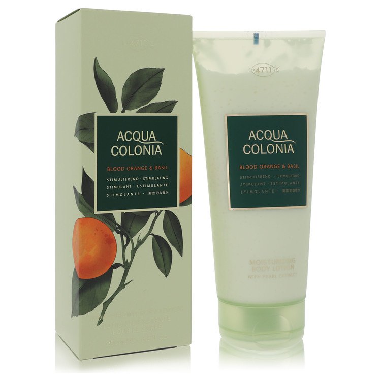 4711 Acqua Colonia Blood Orange & Basil Perfume 6.8 oz Body Lotion Guatemala