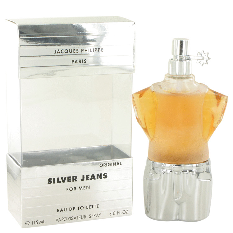 Silver Jeans Cologne by Jacques Philippe 112 ml EDT Spay for Men