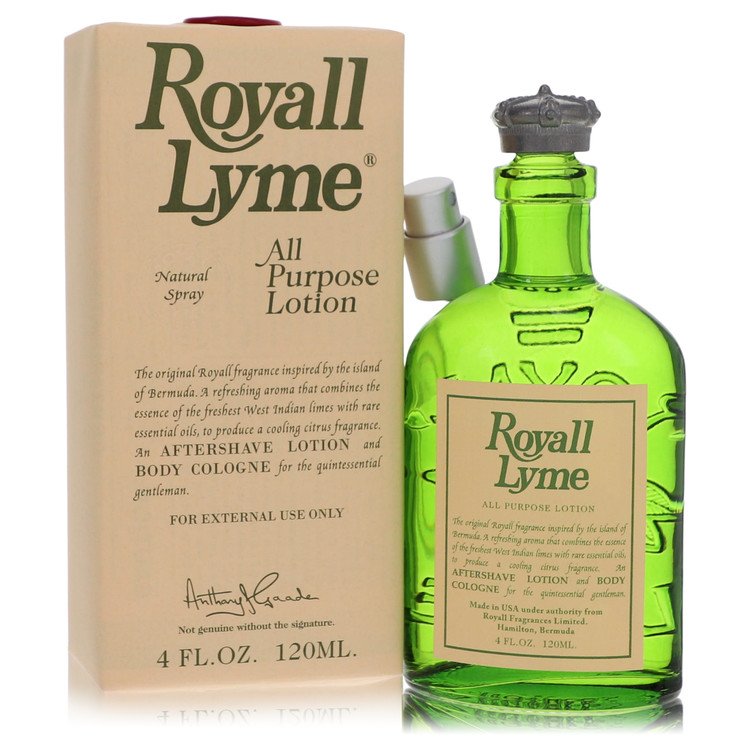Royall Lyme by Royall Fragrances Men's All Purpose Lotion / Cologne 4 oz