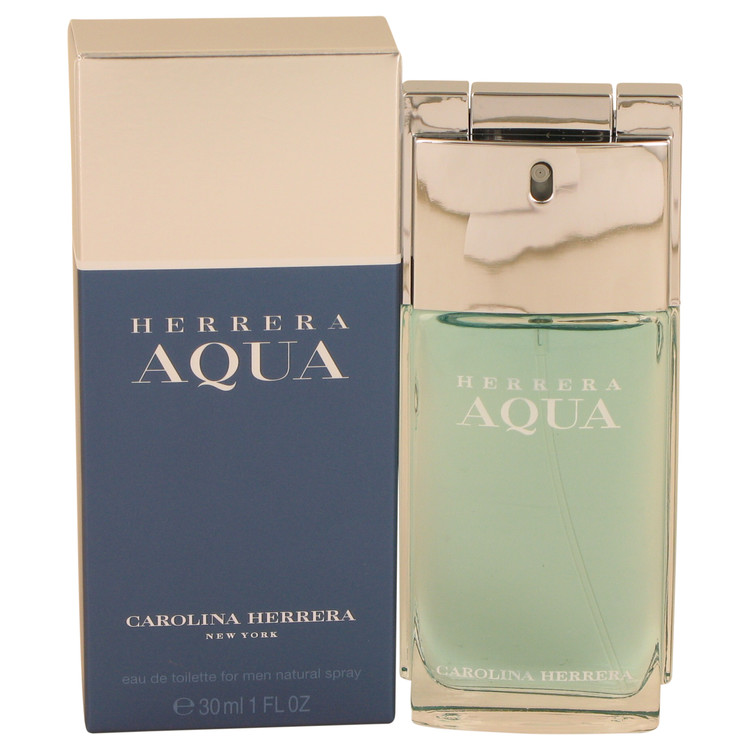 Herrera Aqua After Shave 3.4 oz After Shave Lotion (unboxed) for Men
