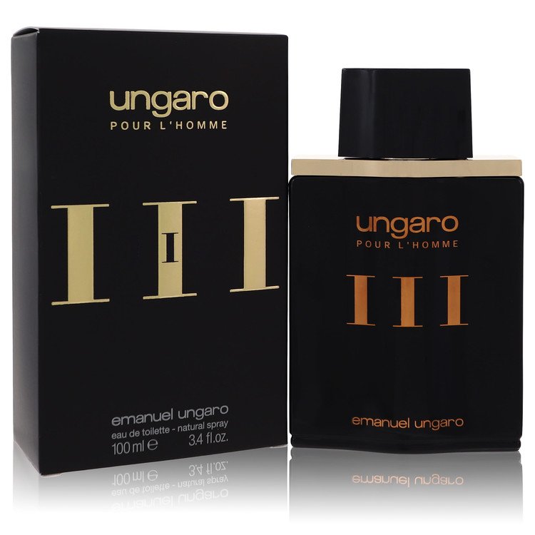 UNGARO III by Ungaro Men Eau De Toilette Spray (New Packaging) 3.4 oz Image