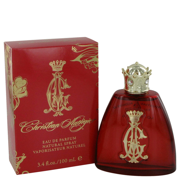 christian audigier red bottle perfume