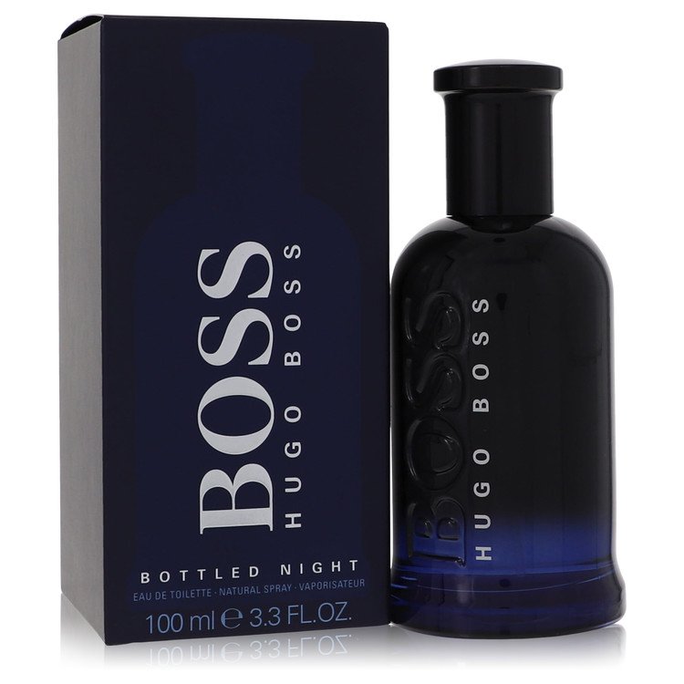 boss perfume black bottle