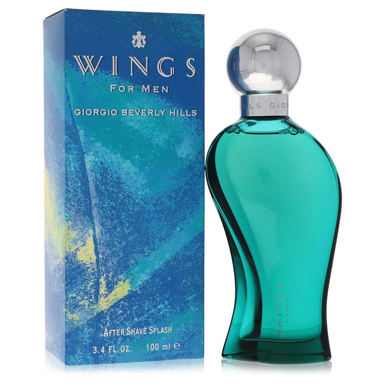 WINGS by Giorgio Beverly Hills - After Shave 3.4 oz 100 ml for Men