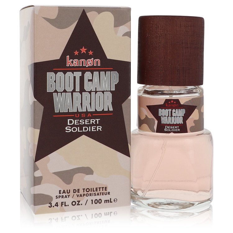 Kanon Boot Camp Warrior Desert Soldier by Kanon - Eau De Toilette Spray (Unboxed) 3.4 oz 100 ml for Men