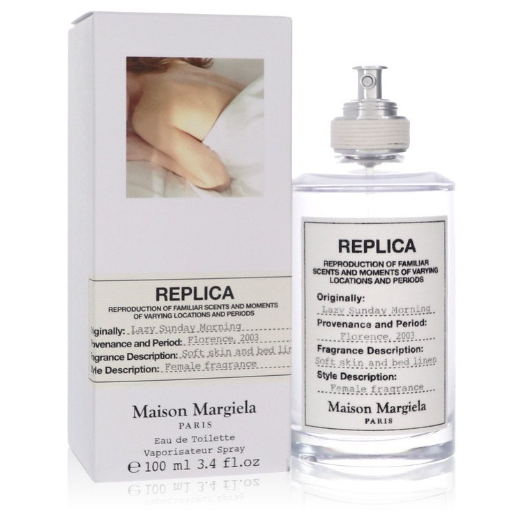 Authentic Maison Margiela Replica Lazy Sunday Morning Eau De Toilette Spray .33 oz Outlet Batch Verified Bottle