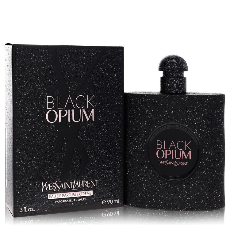 Black Opium Extreme by Yves Saint Laurent Eau De Parfum Spray (Unboxed) 3 oz