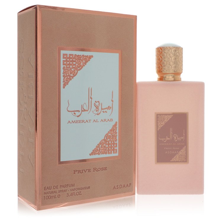 Lattafa Asdaaf Ameerat Al Arab Prive Rose Perfume 150 ml All Over Spray for Women