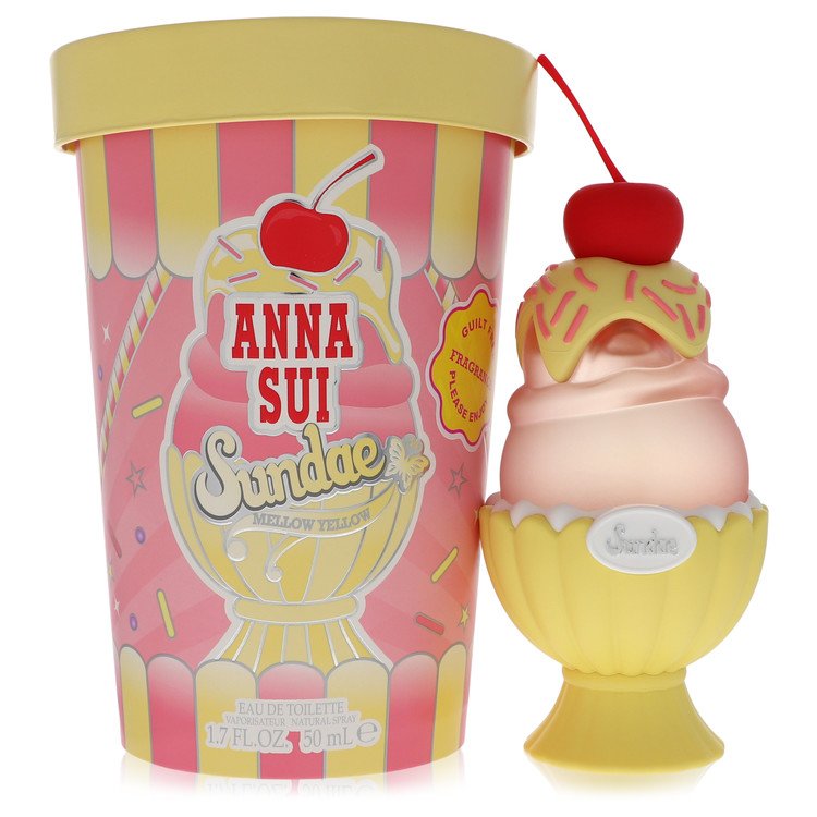 Anna Sui Sundae Mellow Yellow Perfume 17 oz EDT Spray Unboxed for Women 42$