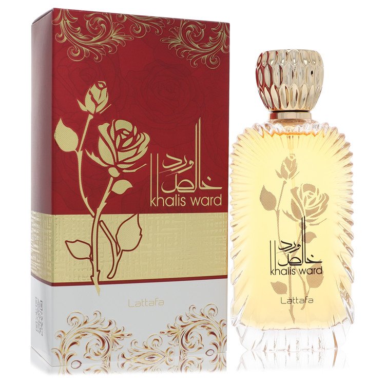 Authentic Lattafa Khalis Ward Eau De Parfum Spray (Unisex Unboxed) 2.72 oz Outlet Batch Verified Bottle