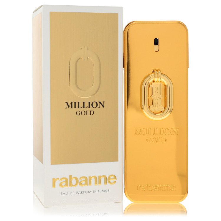 Paco Rabanne Million Gold Cologne 34 oz EDP Intense Spray Unboxed for Men 97$
