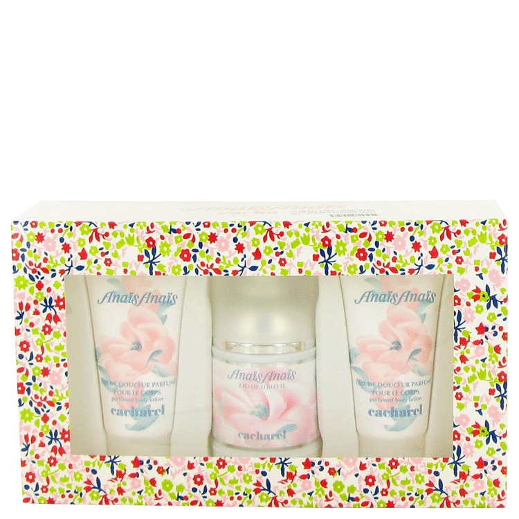 Anais Anais for Women, Gift Set (3.4 oz EDT Spray + Two 1.7 oz Body Lotions)