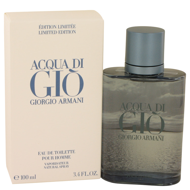 Acqua Di Gio Blue Edition Cologne 3.4 oz EDT Spray (Limited Edition Unboxed) for Men