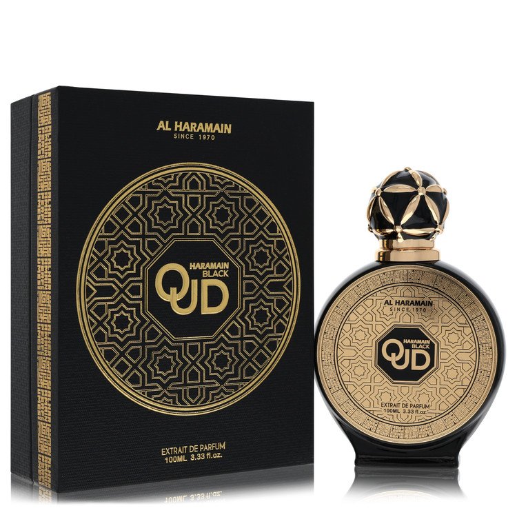 Al Haramain Black Oudh Pure Perfume 98 ml Extrait De Parfum Spray for Men