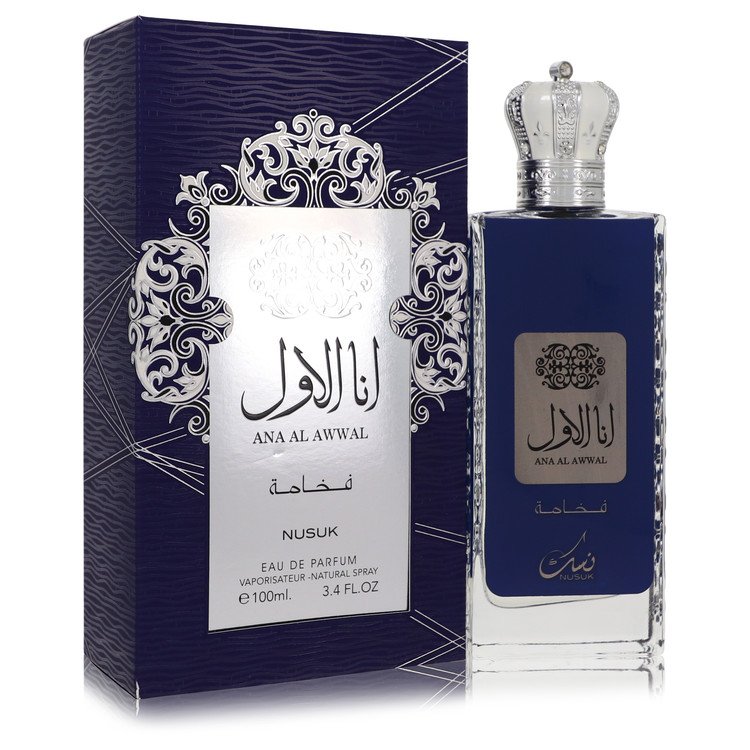 Ana Al Awwal Blue Cologne by Nusuk 100 ml Eau De Parfum Spray for Men