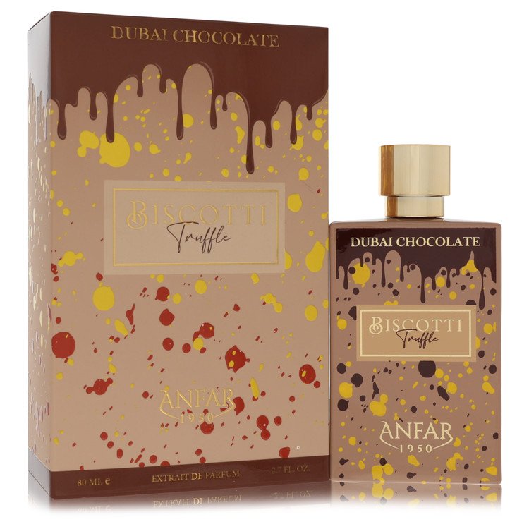 Anfar Biscotti Truffle Dubai Chocolate Pure Perfume 80 ml Extrait De Parfum Spray for Women