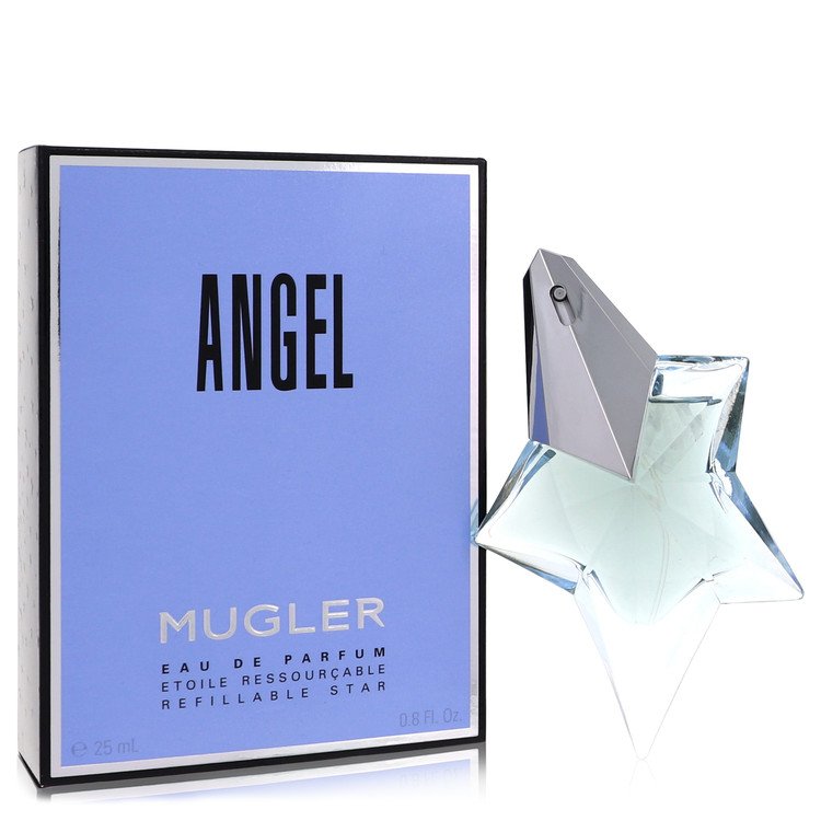 ANGEL by Thierry Mugler - Eau De Parfum Spray Refillable .8 oz 24 ml for Women