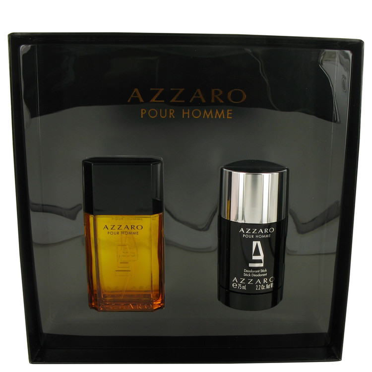 Azzaro Gift Set -- Gift Set - 1.7 oz Eau De Toilette Spray + 2.2 oz Deodorant Stick for Men